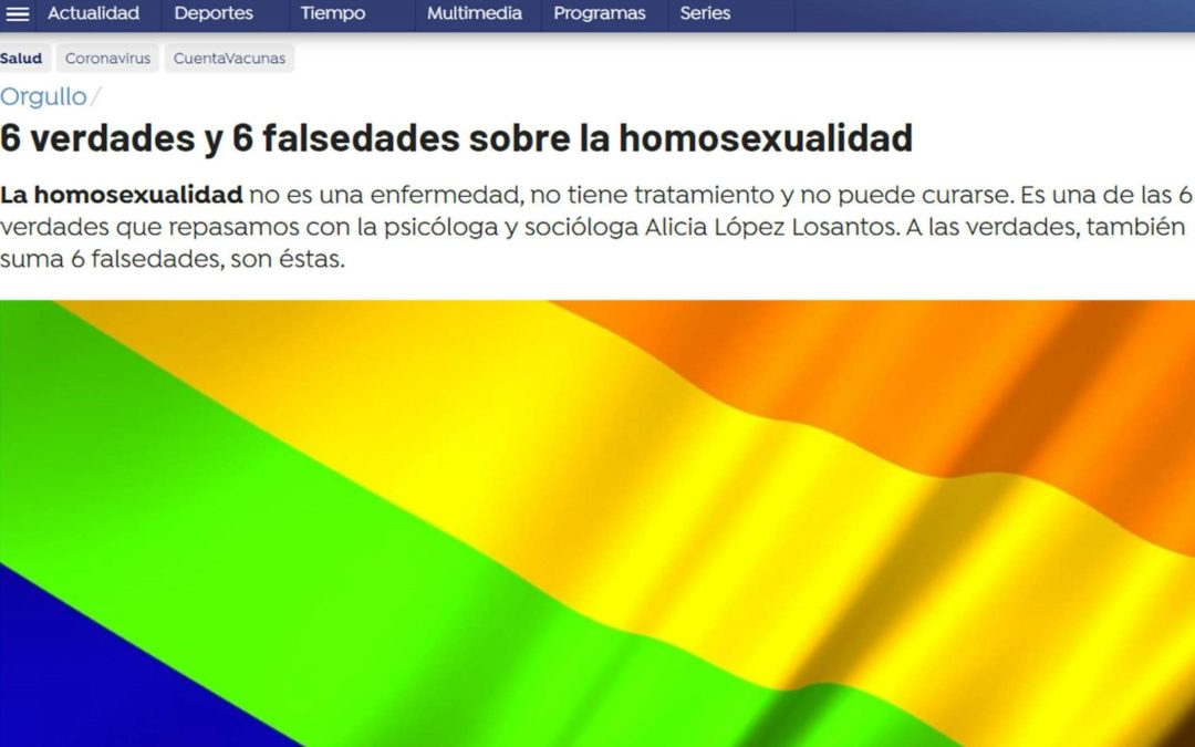 6 verdades y 6 falsedades sobre la homosexualidad