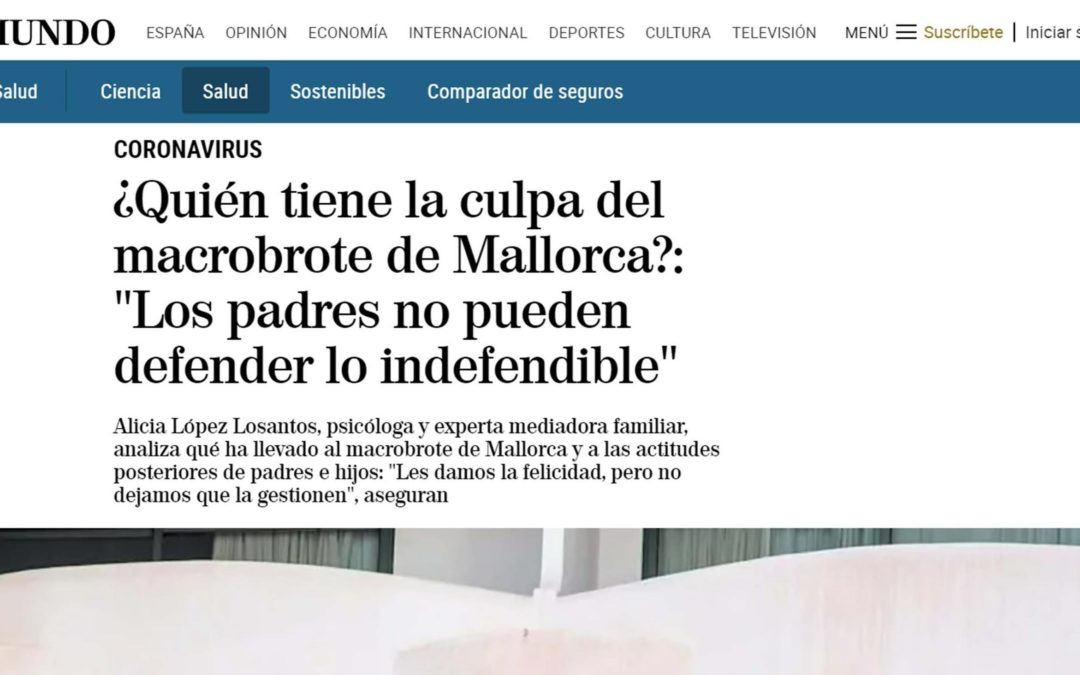 ¿Quién tiene la culpa del macrobrote de Mallorca?: «Los padres no pueden defender lo indefendible»