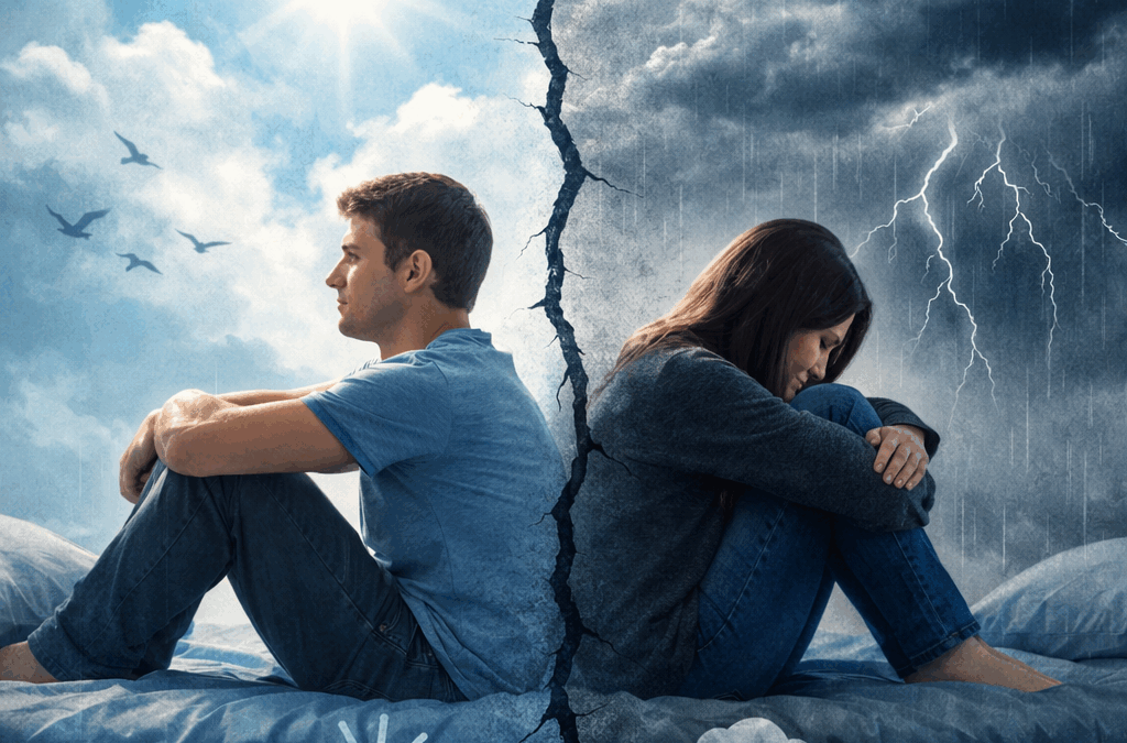 Cuando tu pareja es demasiado optimista o demasiado pesimista: no es carácter, es regulación emocional