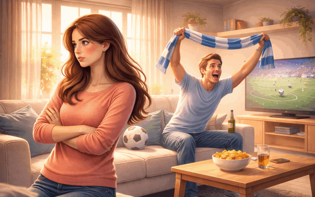 ¿Por qué los domingos de fútbol generan tantos conflictos en pareja?
